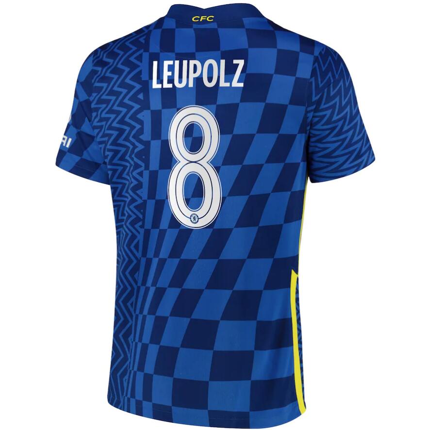 2021/22 Chelsea Cup Home Kit Soccer Jersey with Leupolz 8 printing